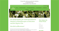 Desktop Screenshot of heilpraktiker-heydrich.de